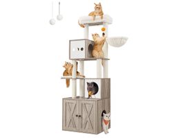 Katzenbaum Mit Katzenschrank CAVALLO