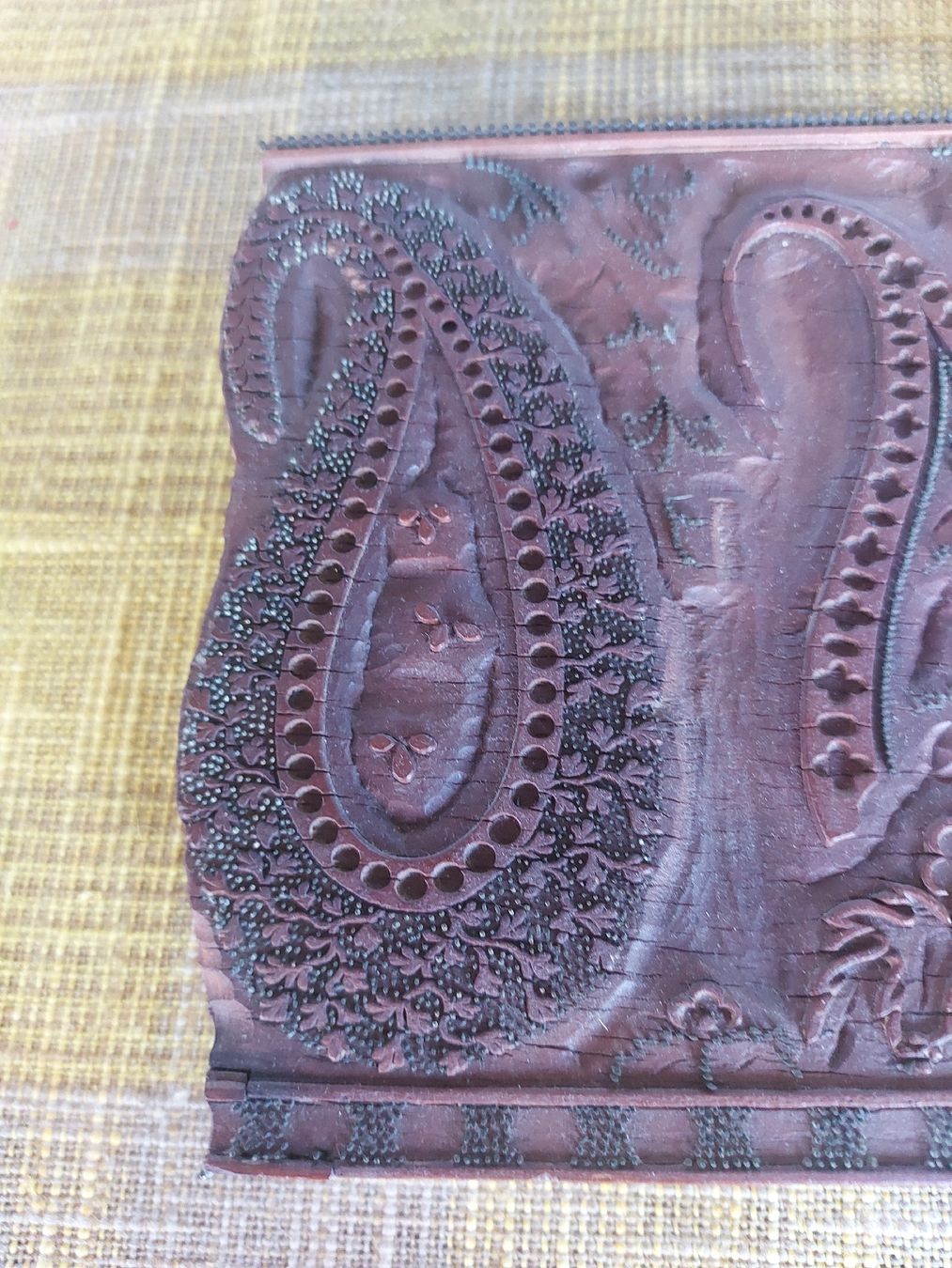 Timbri: Antikes Stoffdruckmodel aus Holz – Usato da Ostermundigen venduto da son_vd9k 1