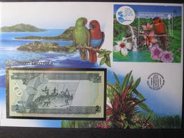 Banknotenbrief Solomon Islands