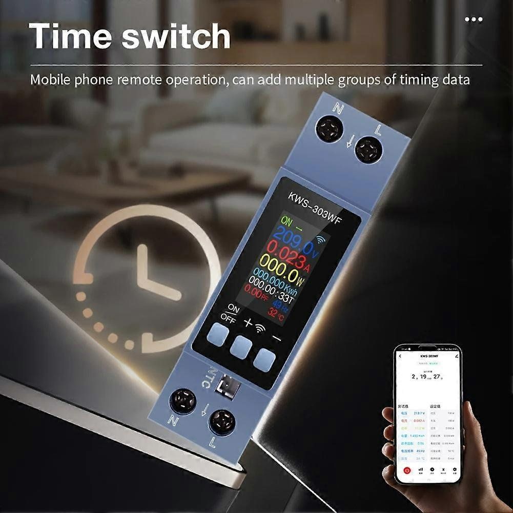 Misurare: KWS-303WF Power Switch Energy Meter Smart Meter atorch – Nuovo e nell'imballaggio originale da Zürich venduto da Alibaba1234 2