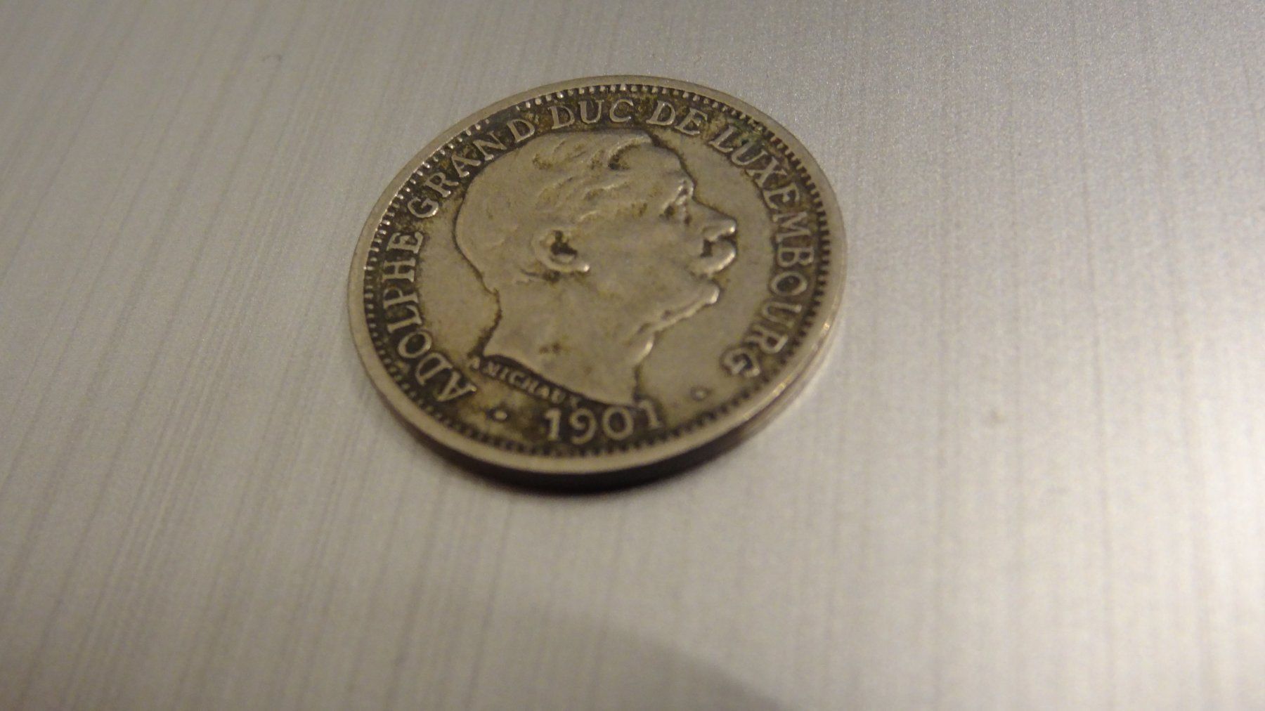 Tutti le monete: 1901 Luxenburg 10 Centimes – Usato da Olten venduto da pechsisa1