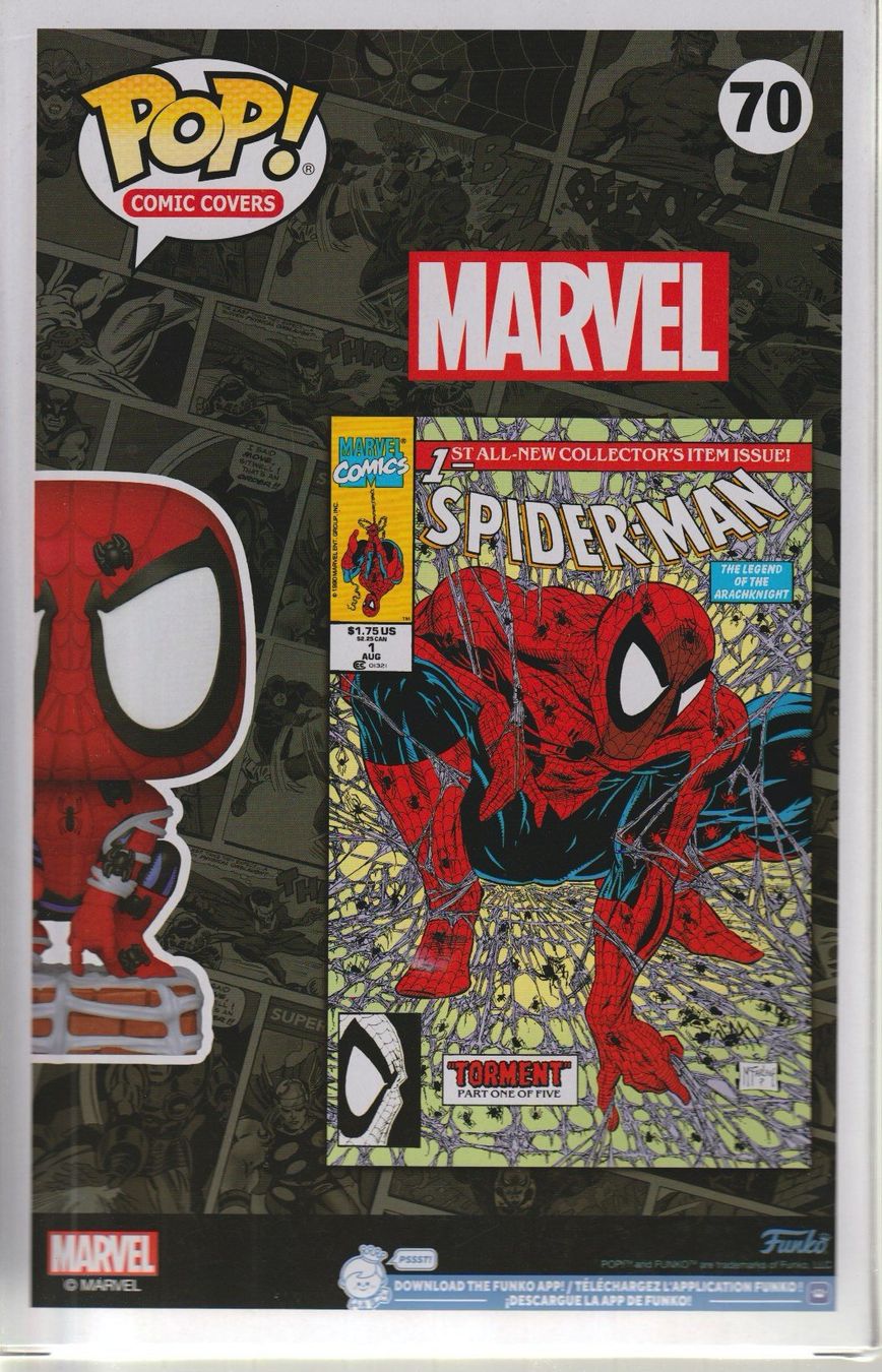 Funko Statuette: FUNKO POP! MARVEL COMIC COVERS # 70 SPIDER MAN special editi – Nuovo e nell'imballaggio originale da Vezia venduto da Aquarius_Age 2