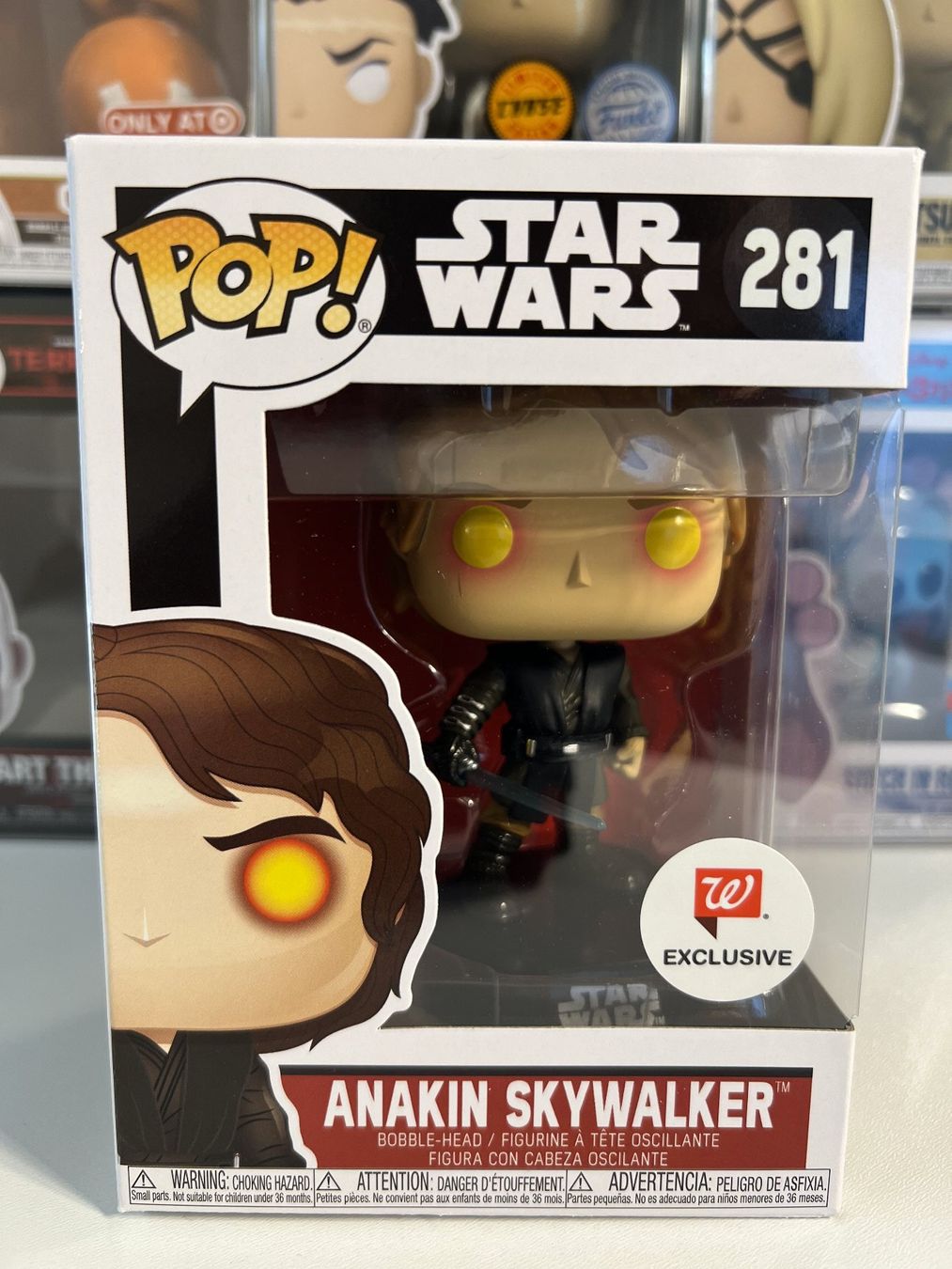 Funko Figuren: Funko POP! Star Wars Anakin Skywalker Dark Side Limitée – Neu und originalverpackt aus Le Mouret von perfectbijou