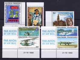 R5085  /  Polynésie française poste aérienne 1980  XX
