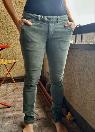 Tommy Hilfiger Cordhose, Grün, Skinny Fit, Grösse 26/32