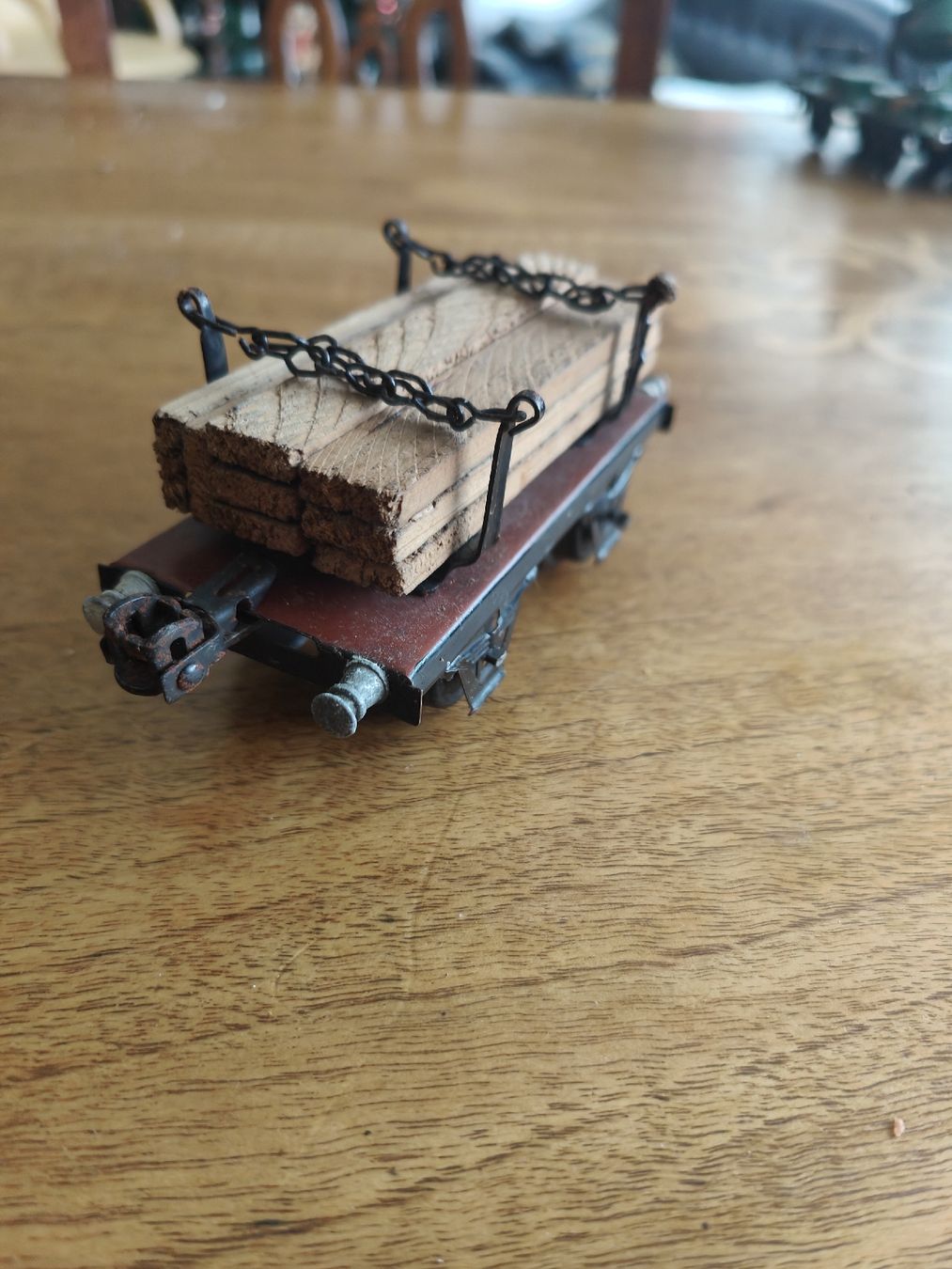 Märklin Modellini di ferrovie: Märklin Bretterwagen Spur 0 – Usato da Flumenthal venduto da mar_wyw8 1