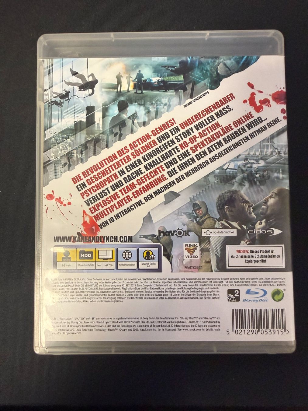 Sony Giochi: Kane & Lynch Dead Men - PS3 – Usato da Pont-de-la-Morge venduto da Darfal 2