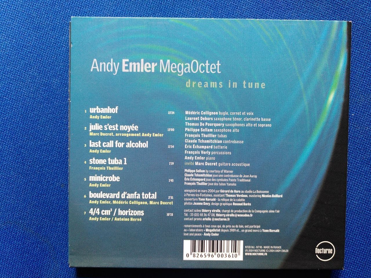 CD: CD Andy Emler MegaOctet dreams in tune – Usato da Plan-les-Ouates venduto da jyg_bts5 1