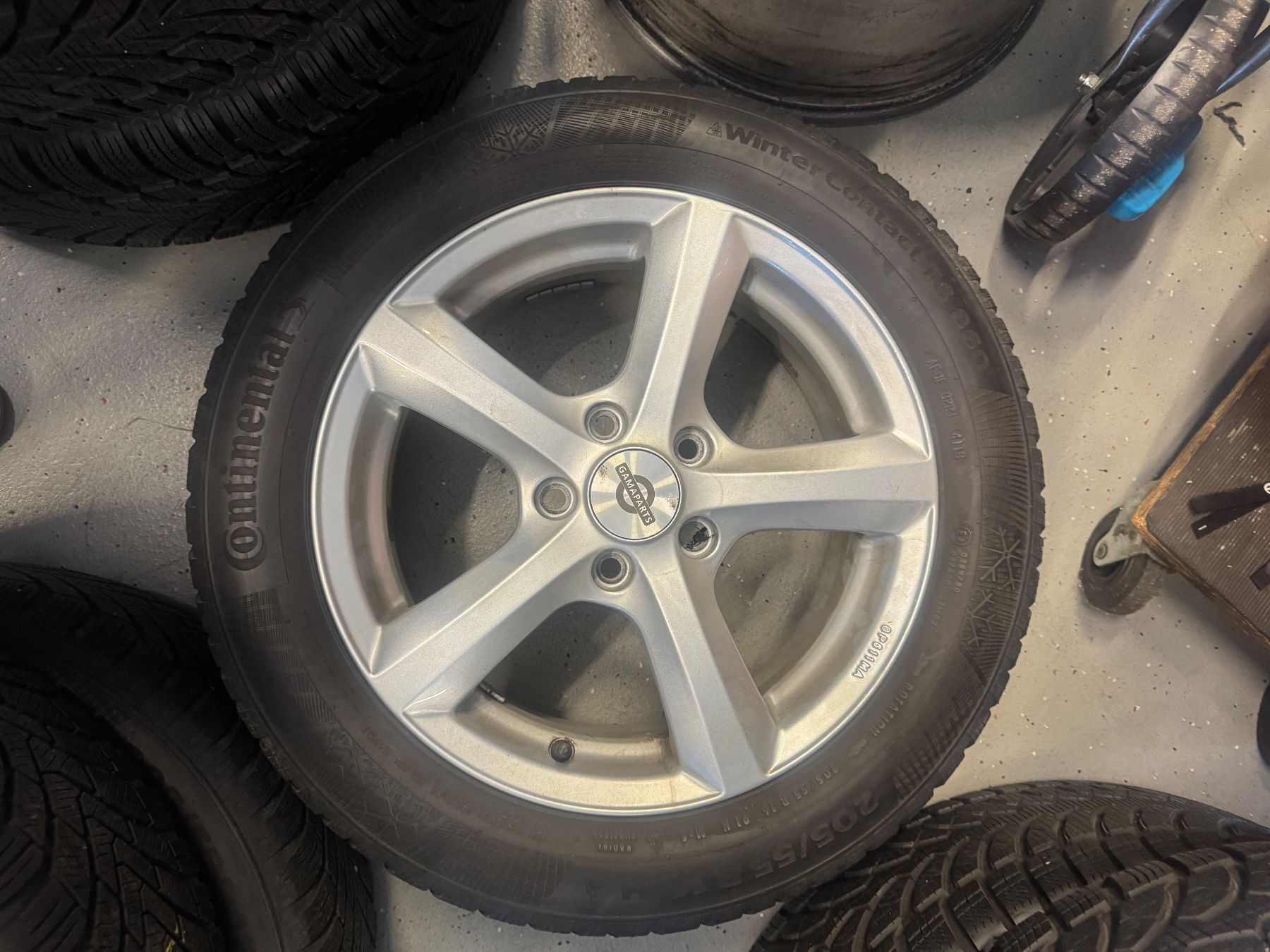 Gamaparts Pneumatici & Ruote complete: VW Golf 7 Winterfelgen Gamaparts – Usato da Wilen b. Wil venduto da gp6_2pxn 4