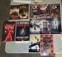 Lot de 11 livres Stephen King 