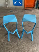 Miura Barhocker Plank in hellblau, 2 Stück