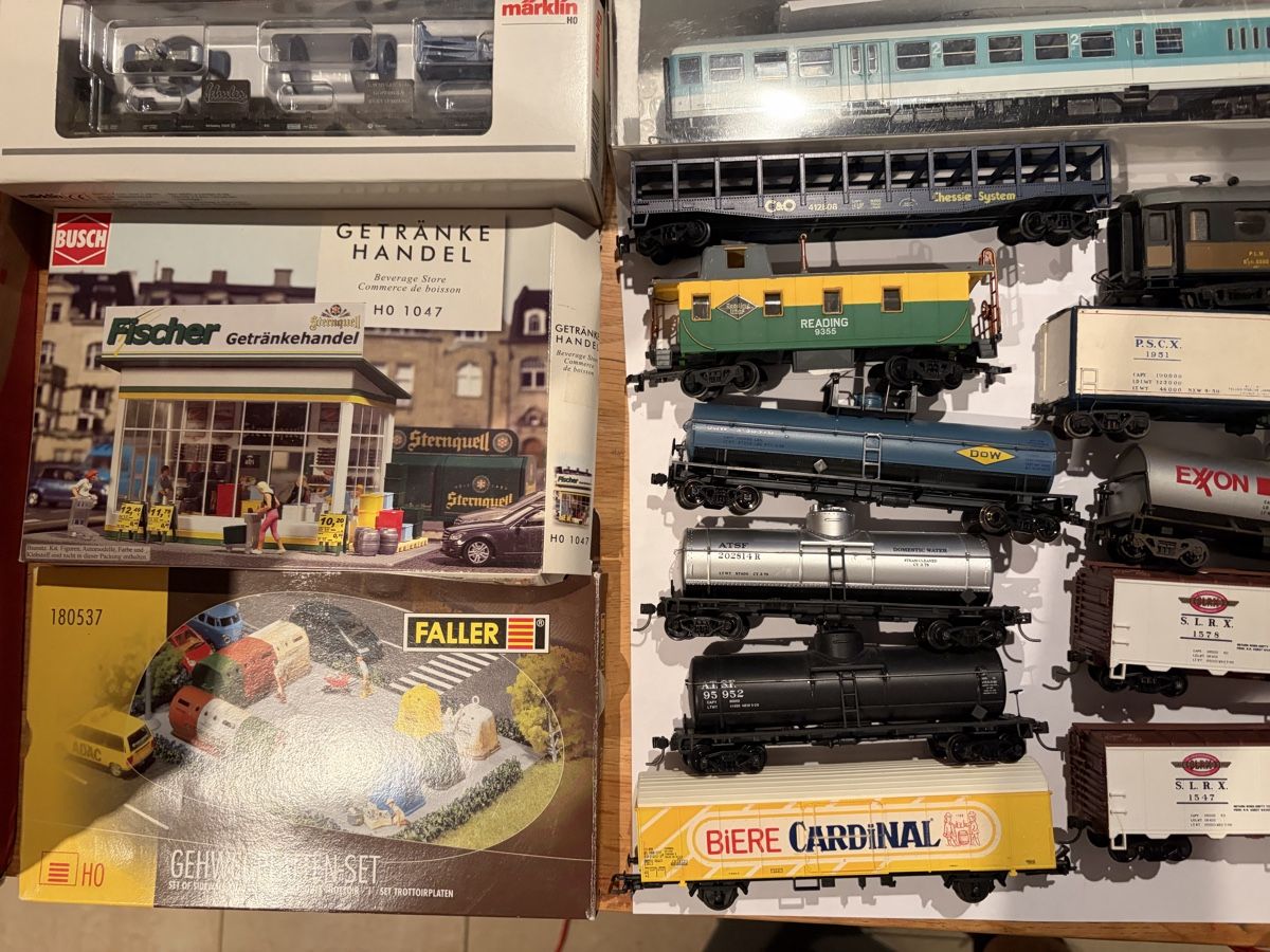 Modellini di ferrovie: Train miniature lot divers – Usato da Echallens venduto da JAR69 6
