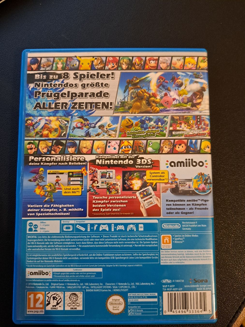 Nintendo Giochi: Super Smash Bros WiiU – Usato da Zürich venduto da Mr.Heli 1