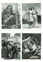 4 AK aus dem Film "Wilder Urlaub" von Franz Schnyder 1943