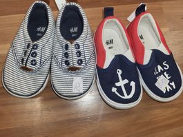 2 Paar H&M Babyschuhe Gr. 20/21 K18