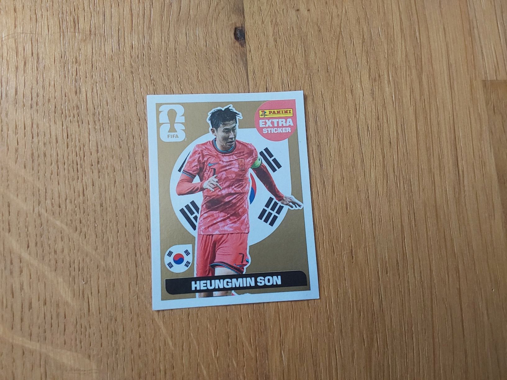 Panini Carte collezionabili: Panini Extra sticker gold Heungmin Son – Nuovo (secondo la descrizione) da Wäldi venduto da Goetsch1500