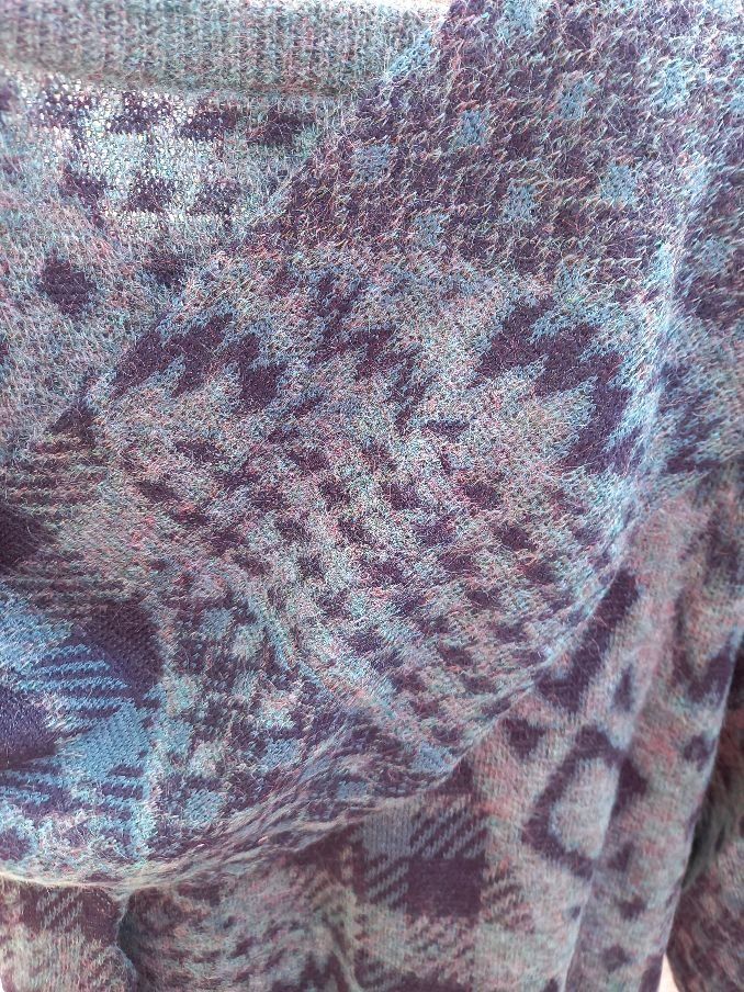 Maglioni & Felpe: Herren Pullover Bizzaffo gemustert blau gebraucht – Usato da Ziegelbrücke venduto da Mysecret 2