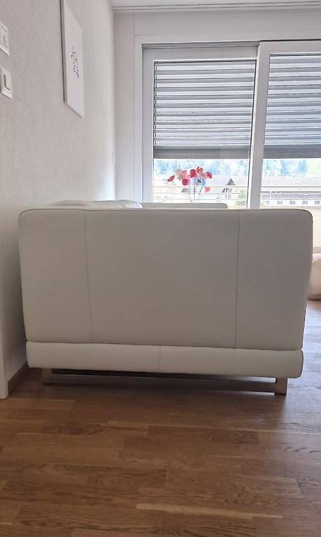 Divani: Ledersofa 3-er weiss Marke Diamons – Usato da Chur venduto da Stroemberg 1