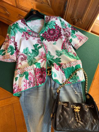BOUTIQUE MARIE CLARIE  ZÜRICH Jacke aus 100% Baumwolle
