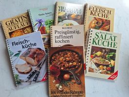 8 STK BETTY BOSSI KOCHBÜCHER