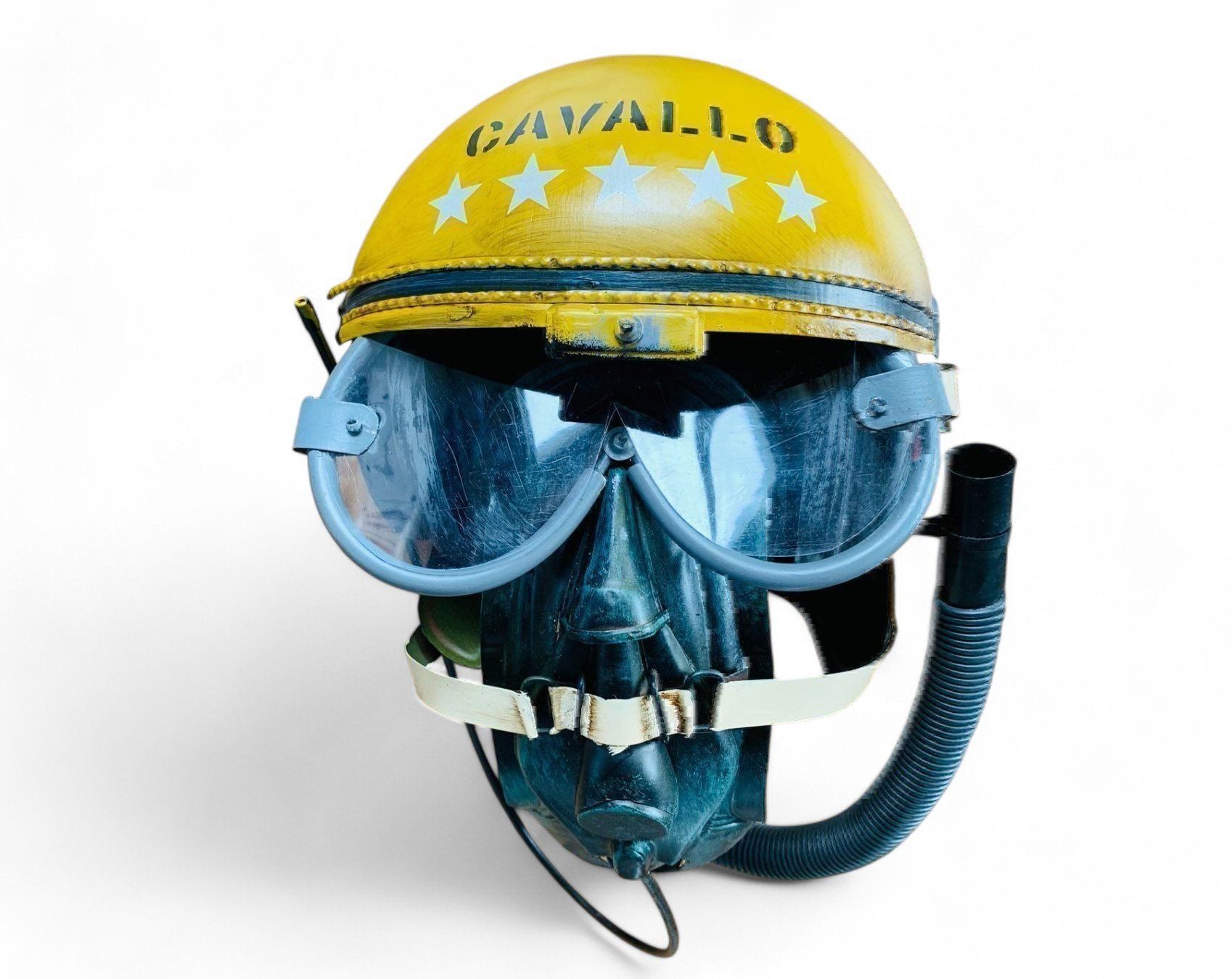 Statuette: Modellbau HANDMADE Pilotenhelm 37cm XXL – Nuovo e nell'imballaggio originale da Bergdietikon venduto da shopAgent 8