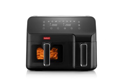 Bodum Elettrodomestici da cucina: BODUM Heissluftfritteuse mit 2 Fächer NEU – Nuovo e nell'imballaggio originale da Dietikon venduto da Tucumano1981