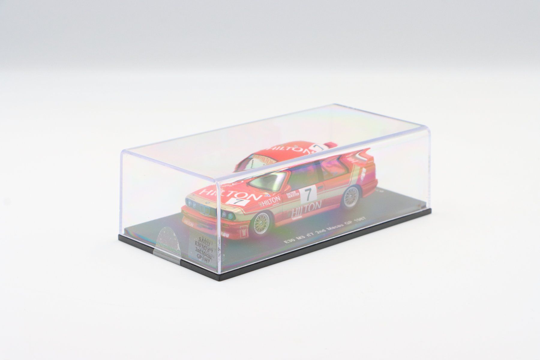 BMW Modellini d'auto: BMW M3 E30 2nd Macau GP 1987 1:43 Spark – Nuovo e nell'imballaggio originale da Bühl b.Aarberg venduto da modelldiecast 3
