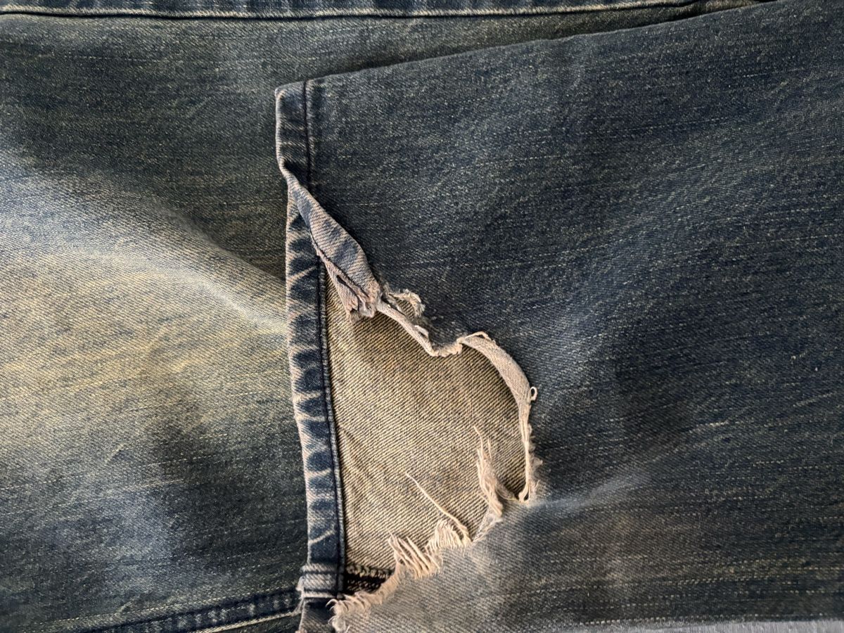 Jeans: Loose Fit Washed Denim – Usato da Trimbach venduto da moh_8cwn 2