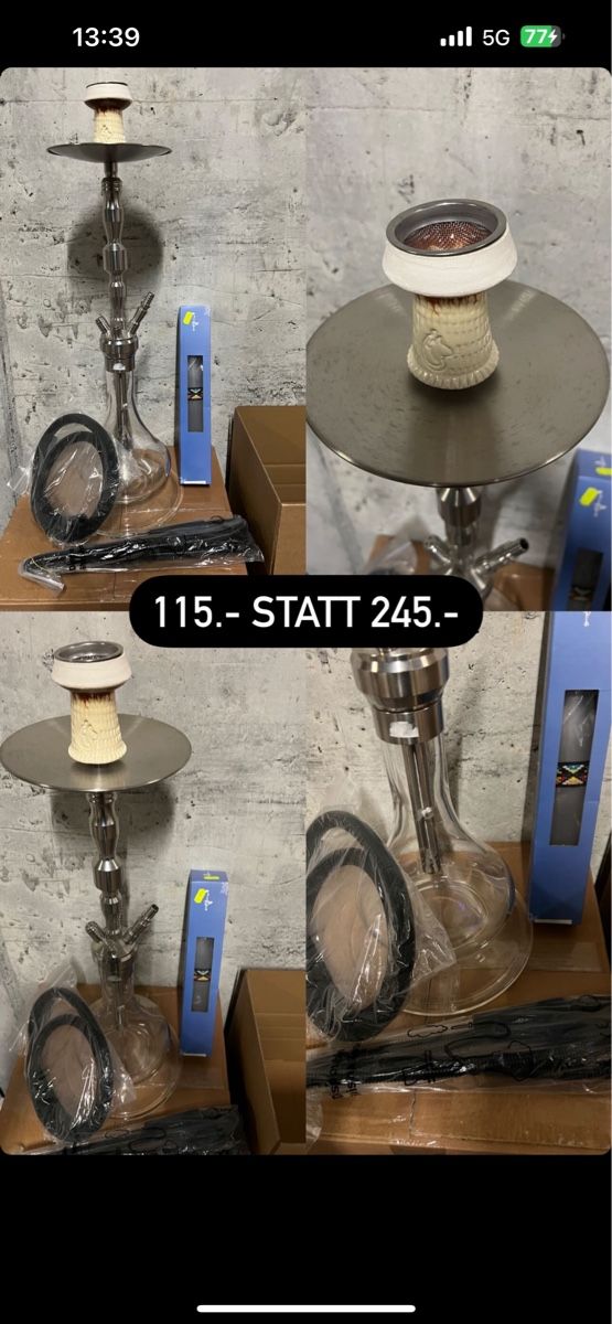 Narghilé: Dschinni Botan Shisha voll Set – Nuovo (secondo la descrizione) da Kriens venduto da Delikanli1 1