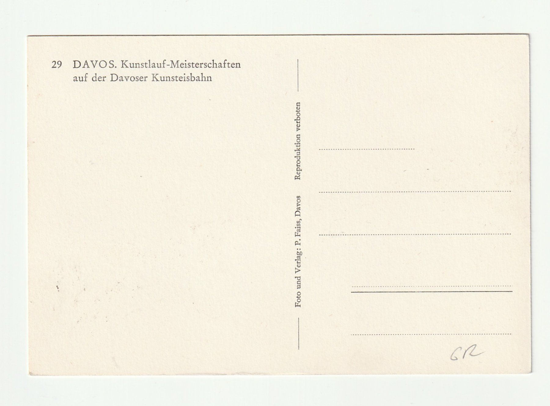 Cartoline postali: Ansichtskarte Davos Kunstlauf Kunsteisbahn – Nuovo (secondo la descrizione) da St. Gallen venduto da Ricardo_Deals 1
