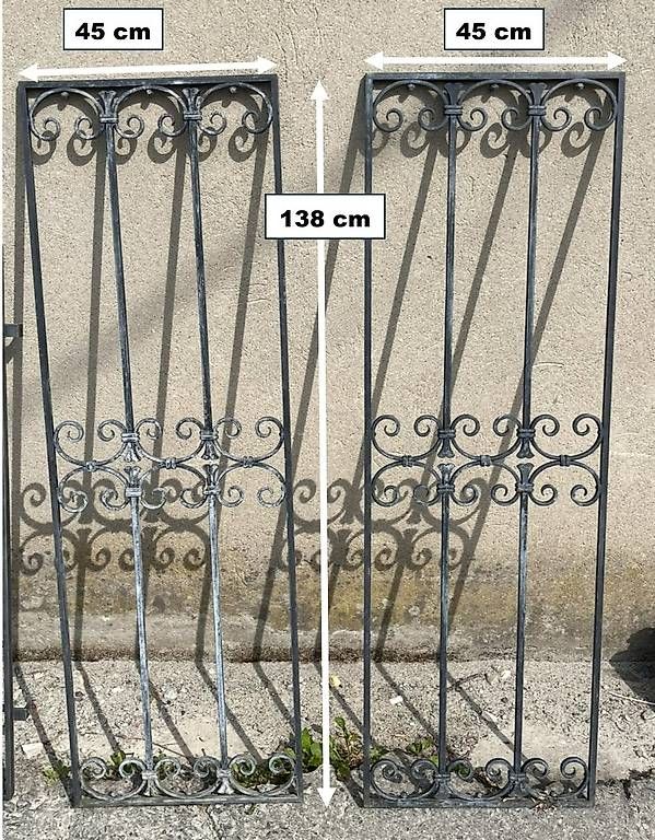 Griglie e Inferriate: Grata per finestra (con spirali) – Usato da Losone venduto da inf_zhb8