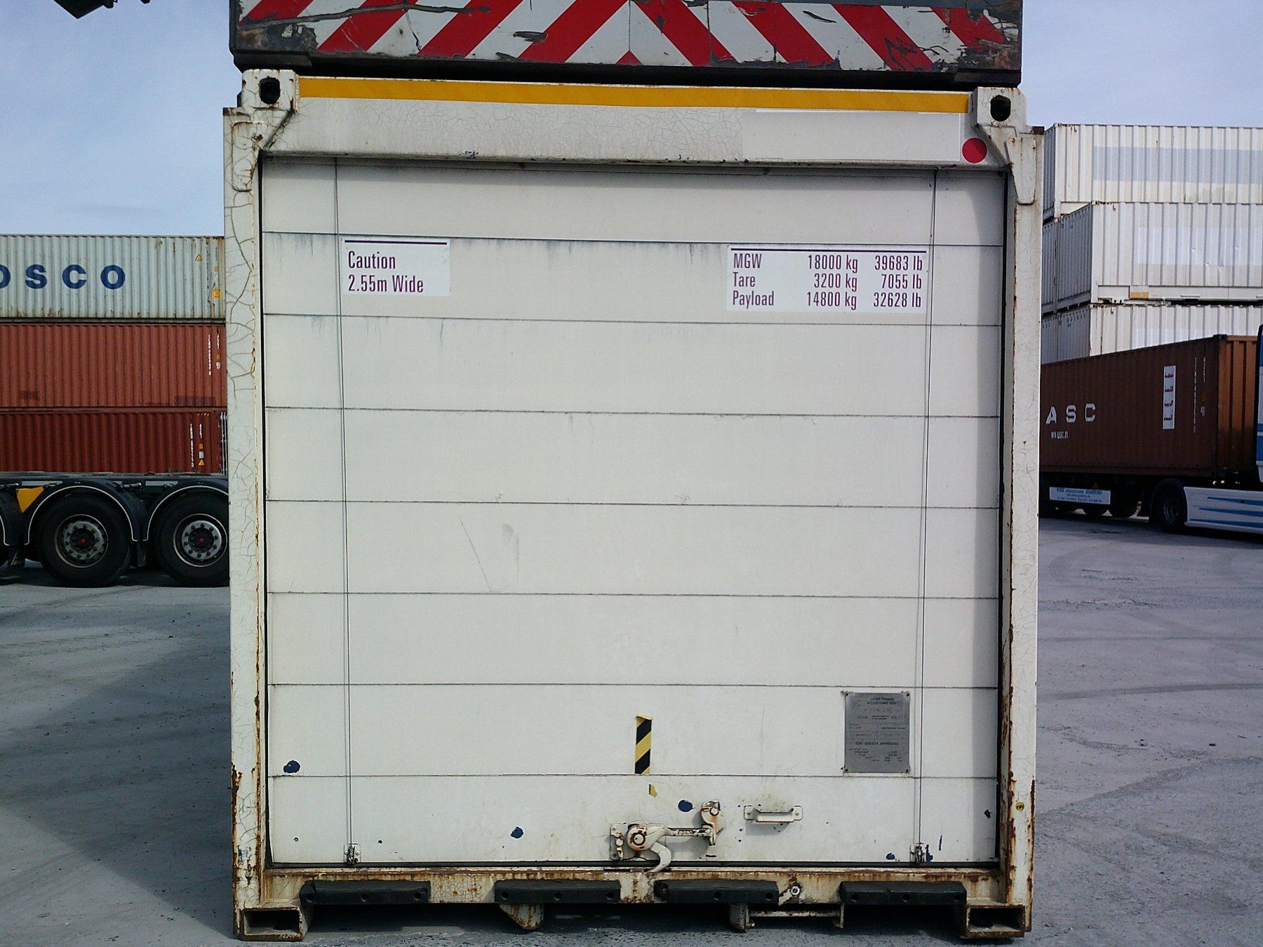 Contenitori edile: Wechselbrücke Container auf Stelzen BDF 7,45m Rolltor Rollto – Usato da Hamburg venduto da inf_r2kx 1