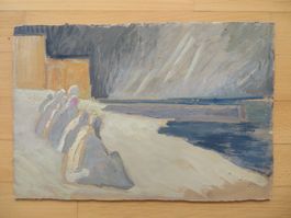David Burnand  1888-1975  Oel