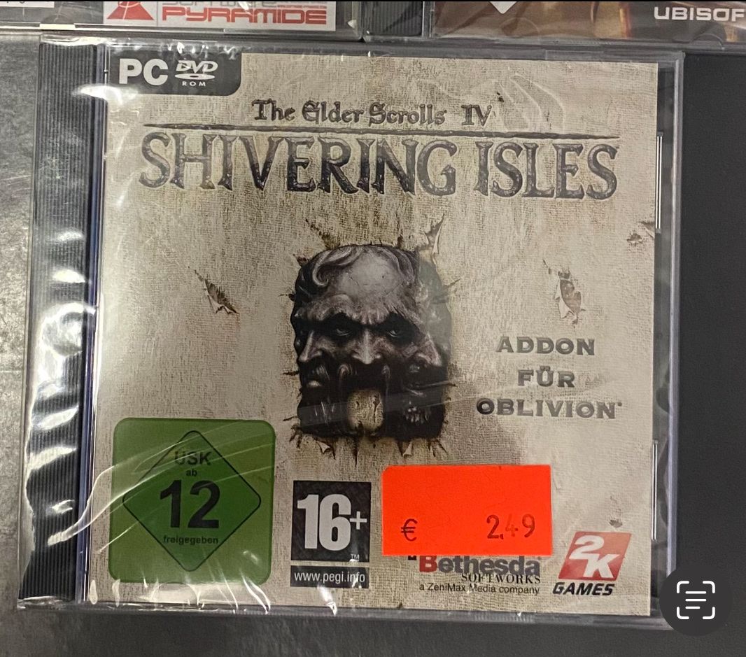 Spiele: The Elder Scrolls IV: Shivering Isles PC Addon für Oblivion – Neu und originalverpackt aus Basel von spider-loc