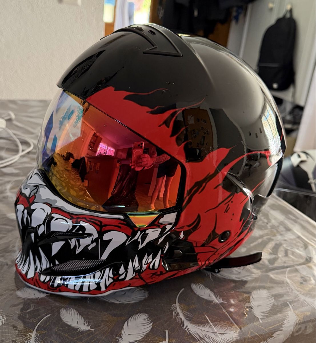 Caschi & visiere: Casque moto intégral original – Nuovo (secondo la descrizione) da Estavayer-le-Lac venduto da Dudu720 1