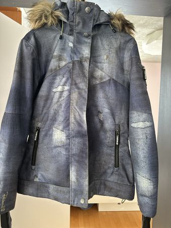 Skijacke von Rehall in Jeansoptick