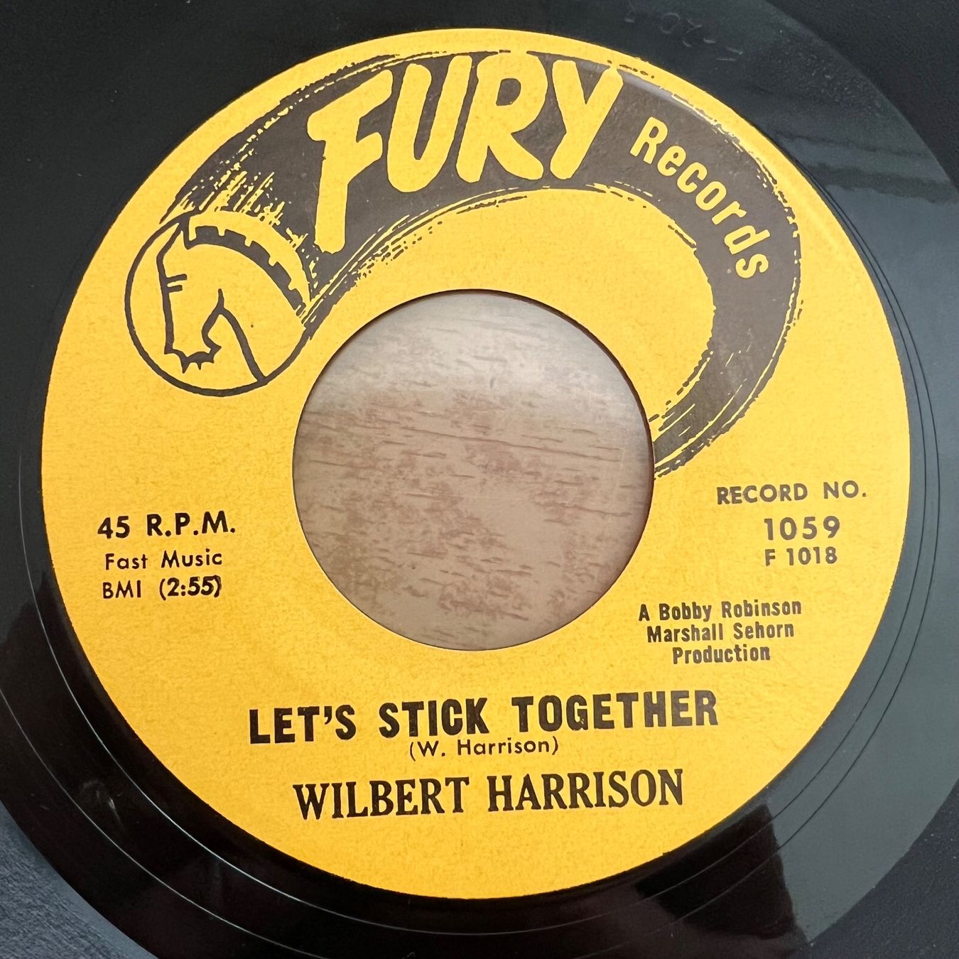 Vinyles: Wilbert Harrison - Let's Stick Together / 1. US-Press. 1962 – D'occasion à Gais par soundcave57 1