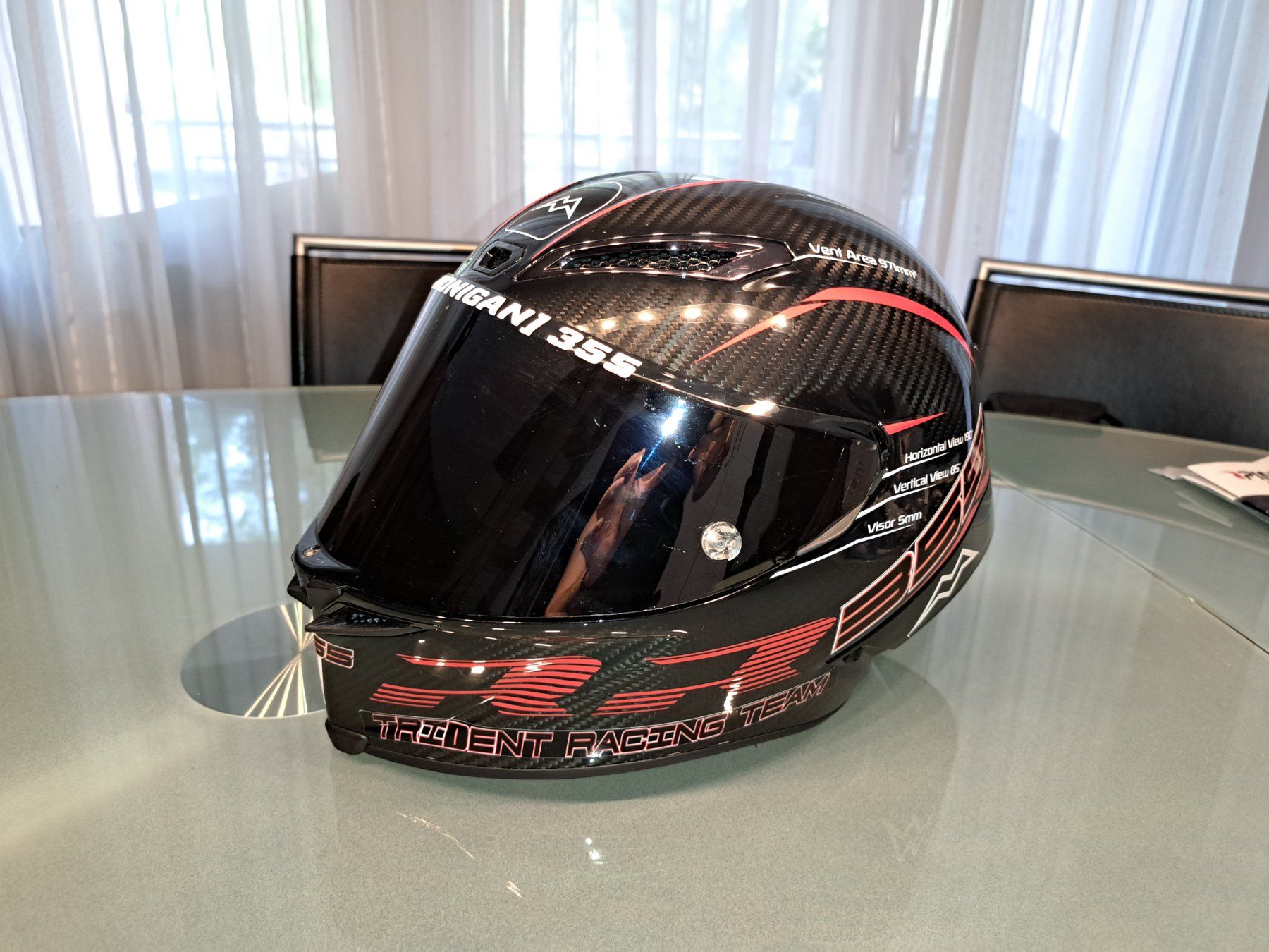 AGV Pista GP RR MotoGP Replica Helm + 3 Visiere + 4 Spoiler (Neu ...