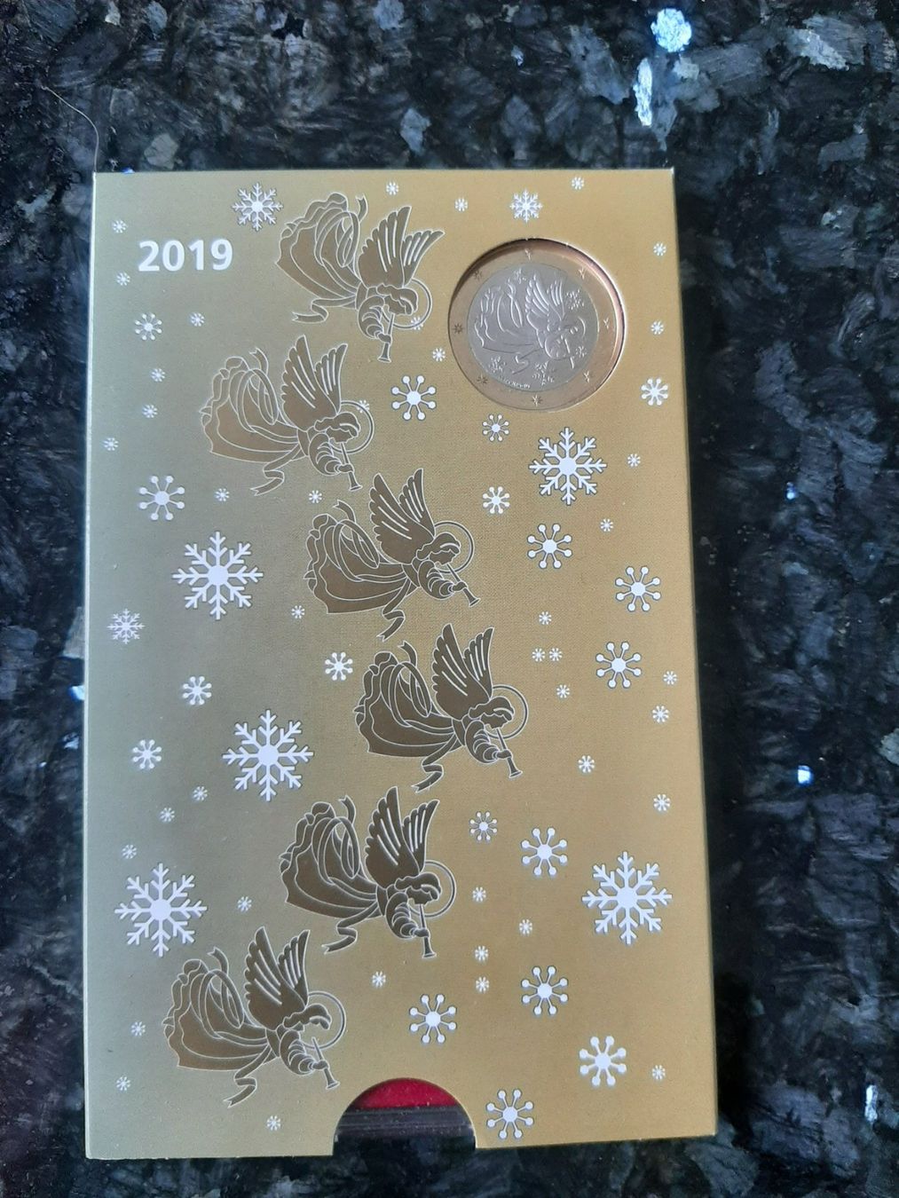 Alle Münzen: Weihnachtsmünzsatz 2019 - stgl/fdc, rr – Neu und originalverpackt aus Bern von maximus365