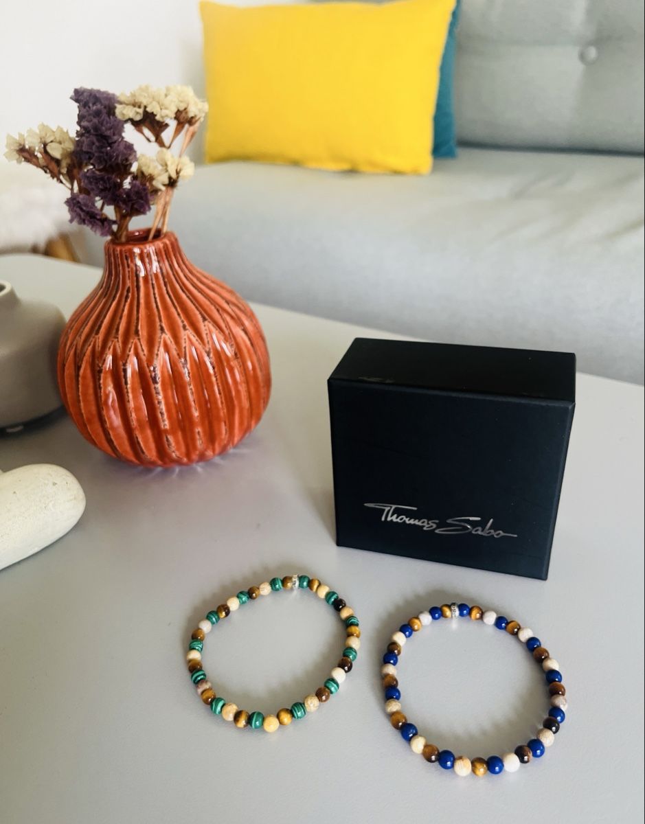 Thomas Sabo Bracciali & Braccialetti: Thomas Sabo BEAD-ARMBAND 5mm - neu – Nuovo e nell'imballaggio originale da St. Gallen venduto da BikeladyShop 1