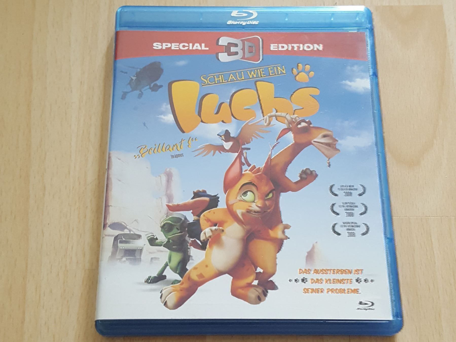 Tutti i DVDs: Schlau wie ein Luchs 3D (2008) – Usato da Pfungen venduto da Whitie