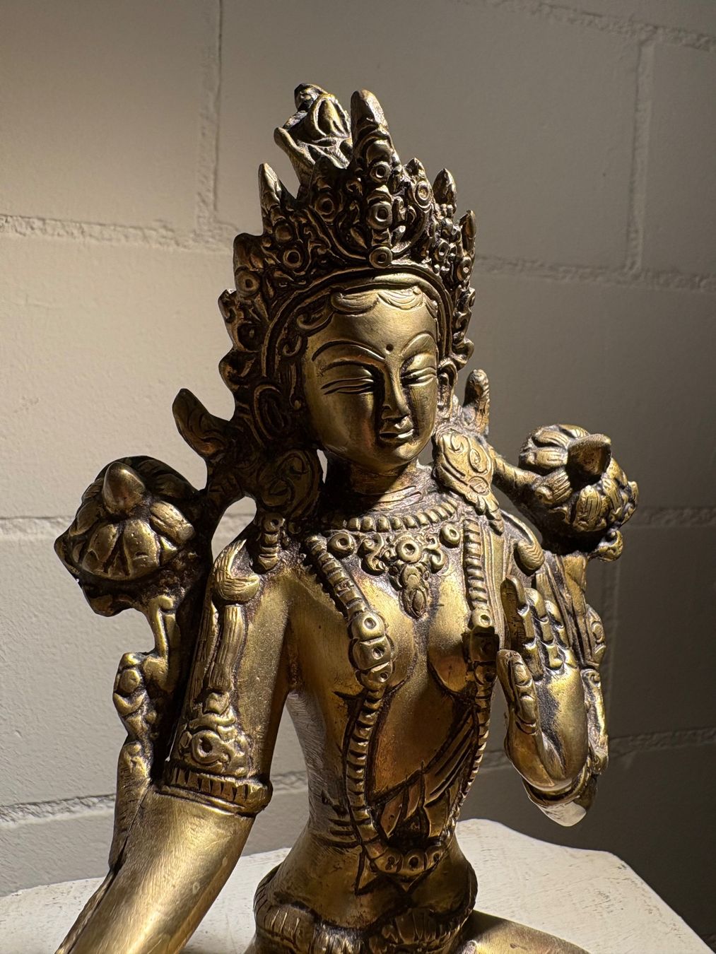 Sculture & Statue: Dewi Tara Messing 21 cm / 1.4 kg – Usato da Lenggenwil venduto da Unique_ 7