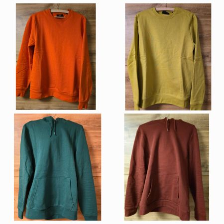 fast GRATIS 2xKapuzenpulli + 2xPulli - Preis für alle 4