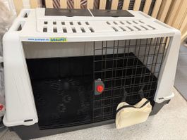 Hundebox Qualipet Reisekäfig gross guter Zustand