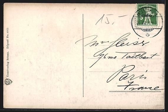 Cartes postales: Iseltwald am Brienzersee, Seeblick mit N – D'occasion à Berlin par bartko-reher 1