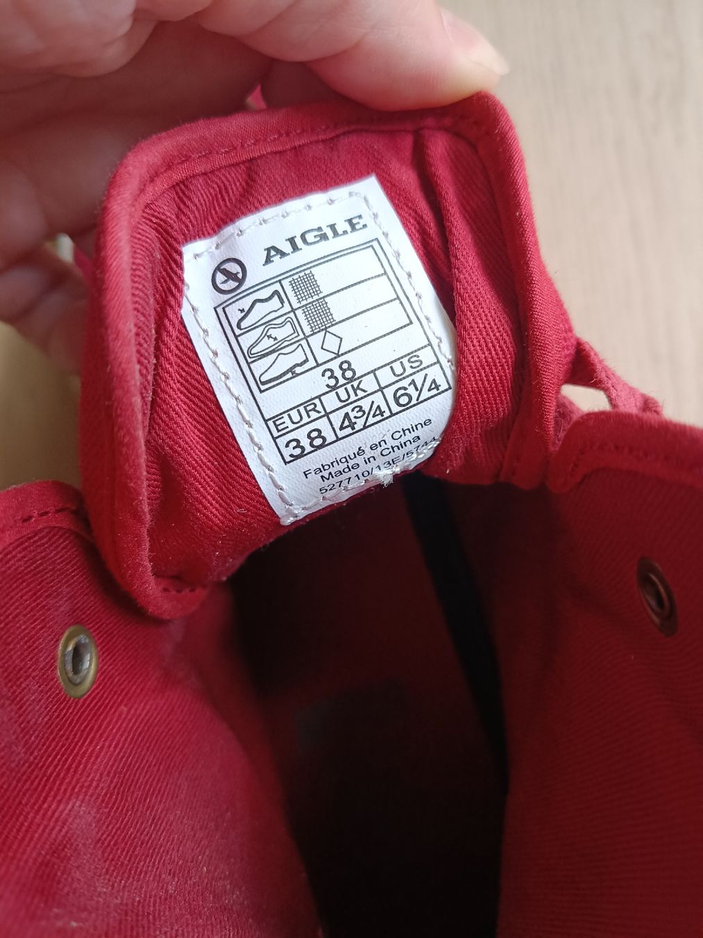 Scarpe da uomo: AIGLE Sneakers High, Grösse 38 - Neu! – Nuovo (secondo la descrizione) da Adliswil venduto da Vimovi 5