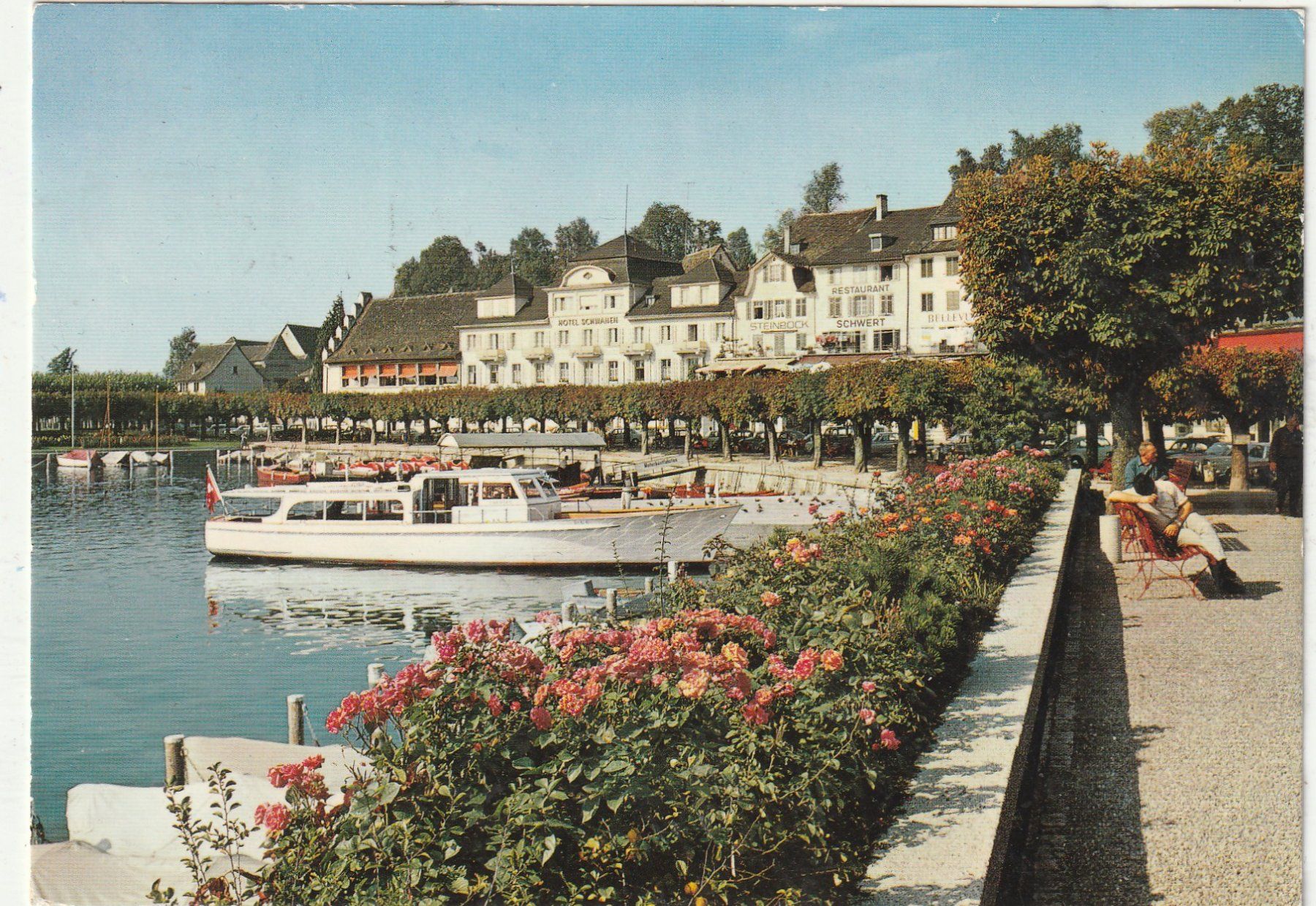 Cartoline postali: Rapperswil Am Quai – Usato da Lumbrein venduto da made02
