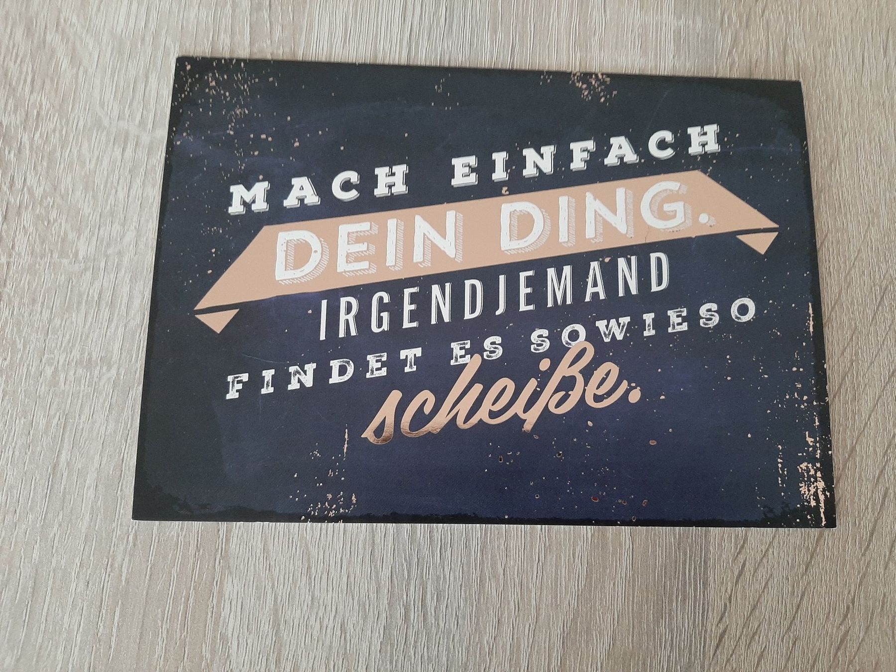Cartoline postali: Ansichtskarte mit Spruch, Vintage – Nuovo (secondo la descrizione) da Menziken venduto da Rien1