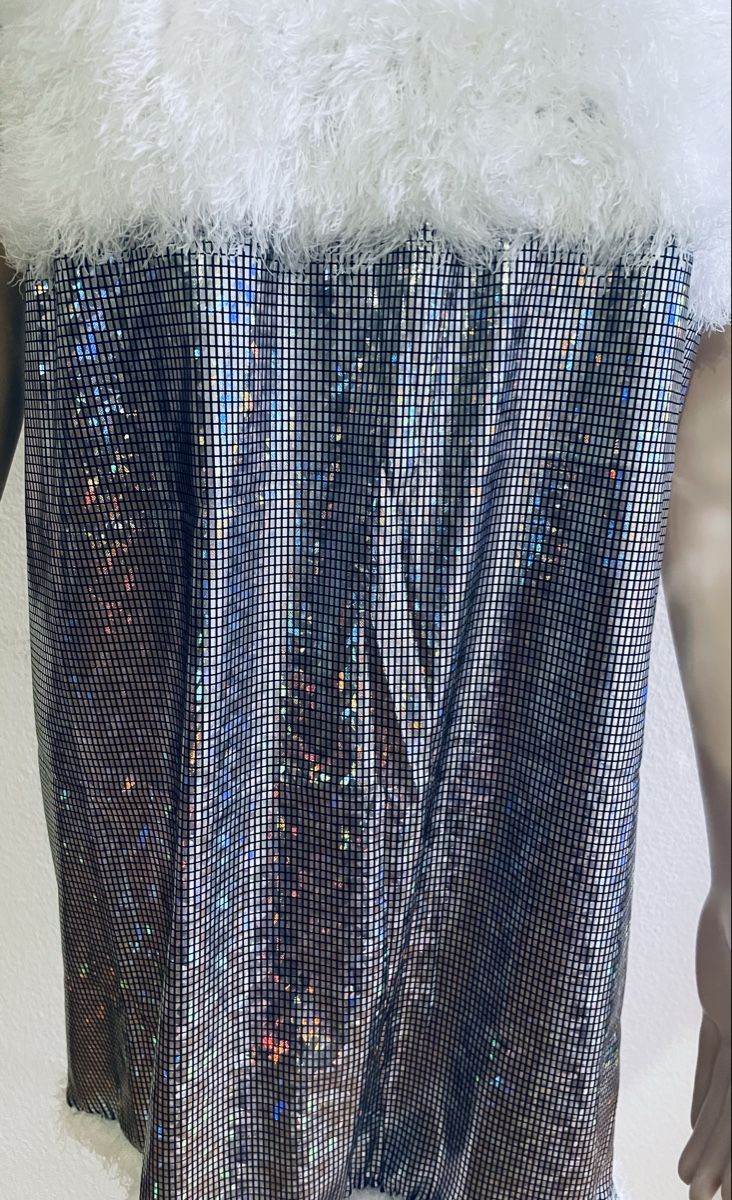 Vestiti: Party Kleid Silber Glänzen funkeln , Gr./M – Nuovo e nell'imballaggio originale da Au ZH venduto da Jaggy4 2
