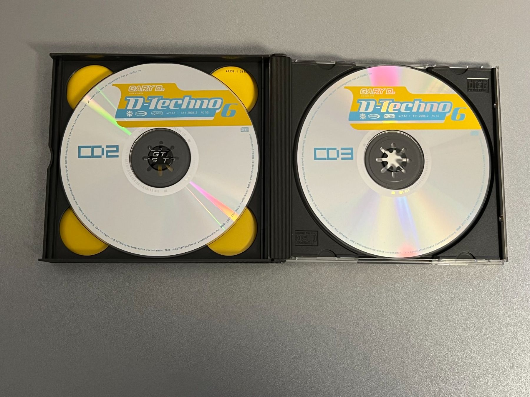 CD: D. Techno 6 (3CD) – Usato da Rivera venduto da poweradem05 3